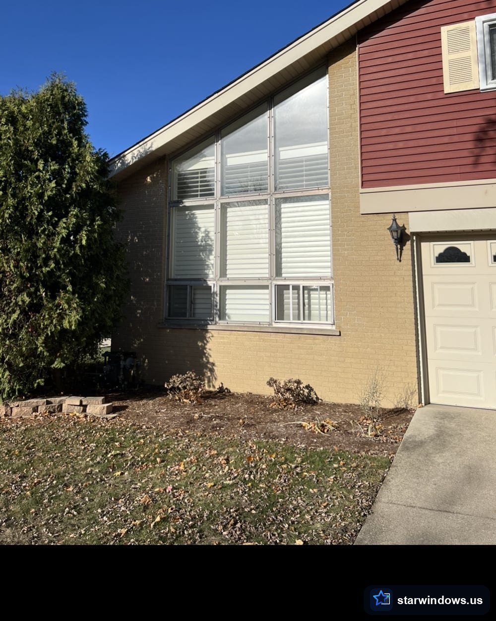 Before - Window wall replacement